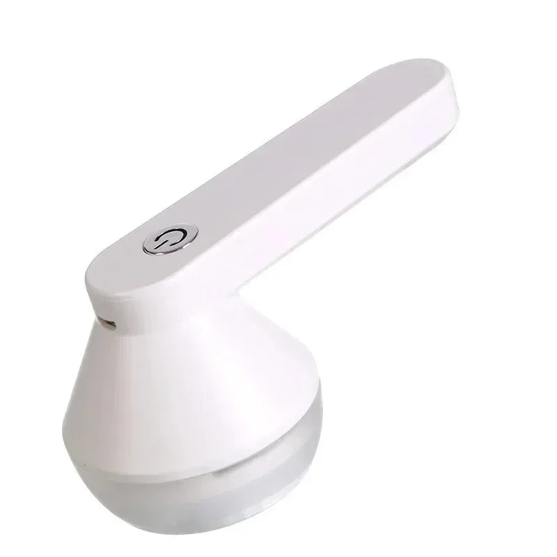 Rechargeable Portable Electric Lint Shaver Fuzz Remover for Clothing Sweater Coat Hair Ball Trimmer Peaceful Pleasures Health and Wellness White