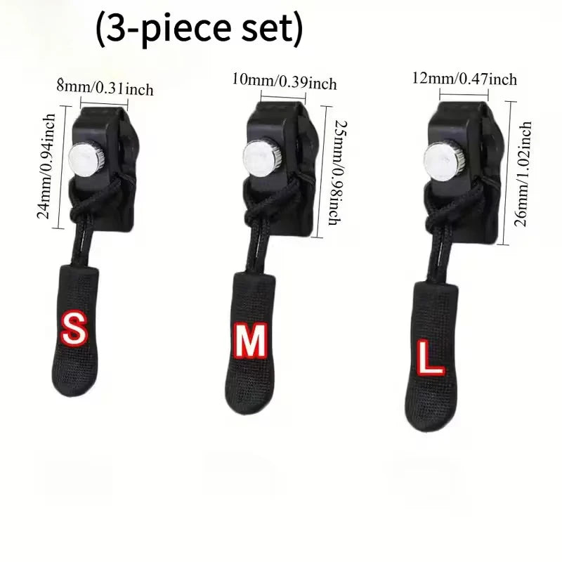 Universal Zipper Repair Quick Instant Detachable Head Replacement