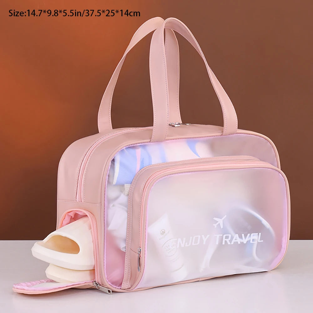 Waterproof Beach Bag Swimming Dry Wet Separation Fitness Storage