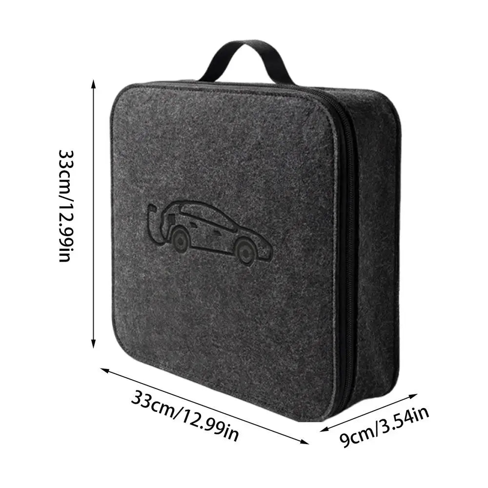 EV Charger Storage Bag – Waterproof Shockproof Organizer