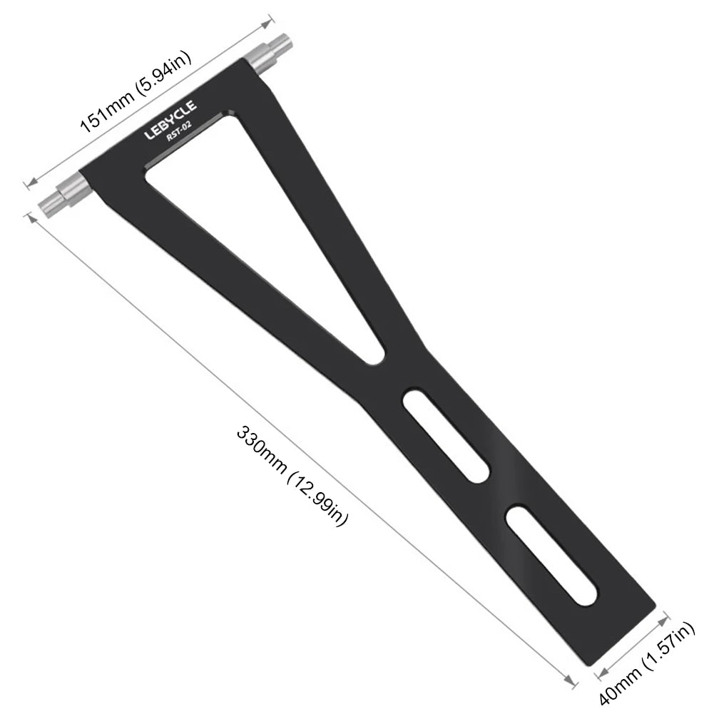 Cycling Bike Centering Gauge Cycling Accessories Bicycle Ring Adjusting Table Calibration Corrector for Wheel Rim Truing Stand Peaceful Pleasures Health and Wellness