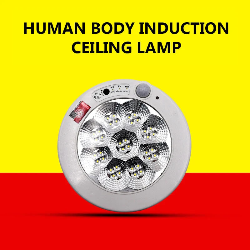 PIR Motion Sensor LED Emergency Ceiling Light 7W/11W Rechargeable