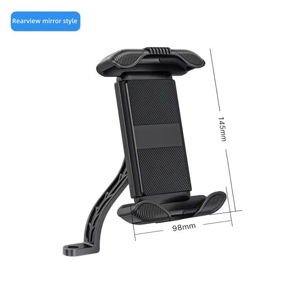 360° Bike & Motorcycle Phone Mount Handlebar Holder 4–7"