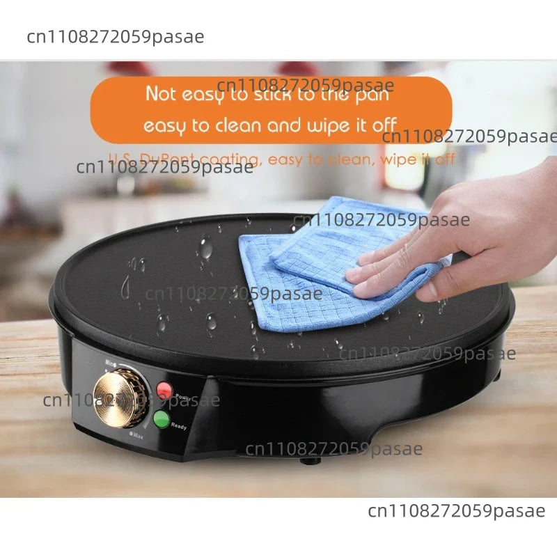 Multifunction Pancake & Waffle Maker | Adjustable Temp BBQ Grill