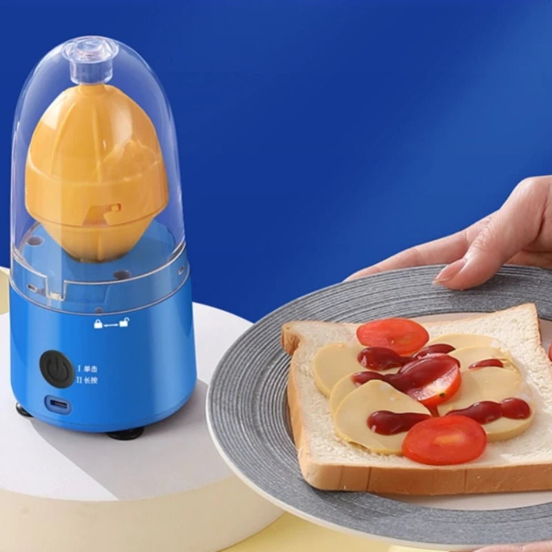 Electric Portable Automatic Egg Beater Egg Yolks and Egg Whites Mixer USB Rechargeable Spinner Shaker Kitchen Cooking Tools Peaceful Pleasures Health and Wellness