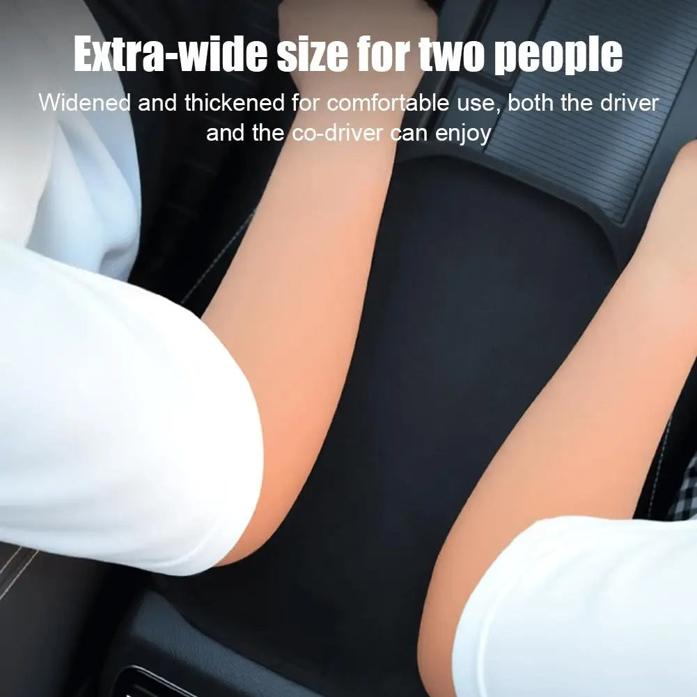 Car Central Armrest Box Heightening Pad Plush Armrest Pad for Vehicle Interior Decoration Central Handrest Box Cover Peaceful Pleasures Health and Wellness