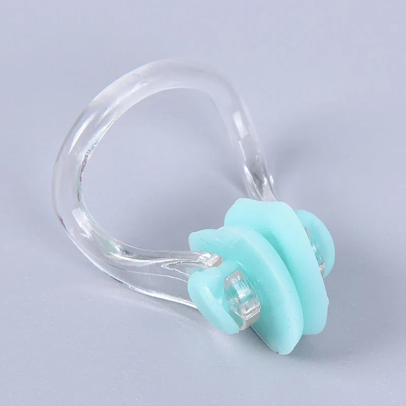 10-Pack Silicone Swimming Nose Clips for Adults & Kids