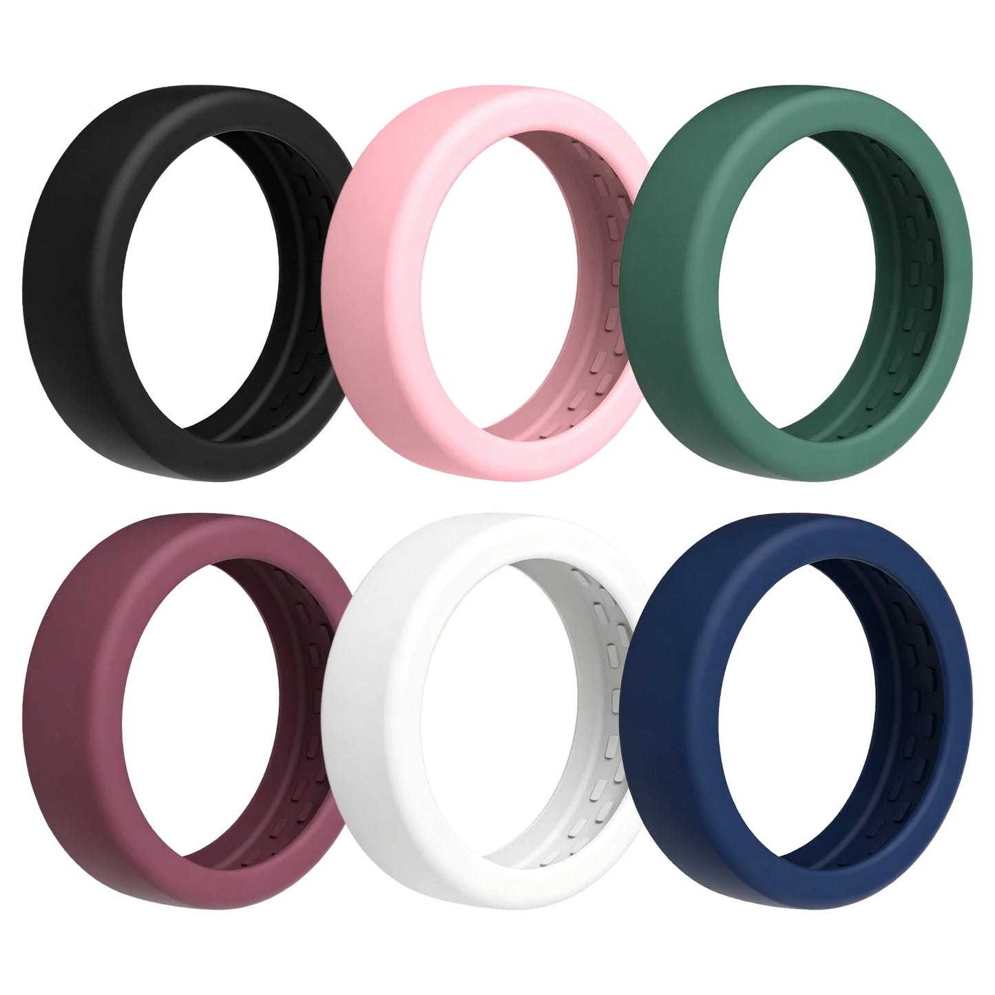 For Oura Ring 5 Ring Protective Cover Smart Ring For Oura Ring 5 Skin Feel Silicone Ring Cover Anti Fall Dust-proof Protection Peaceful Pleasures Health and Wellness S 6PCS