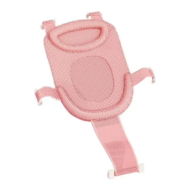 Adjustable Baby Bath Net with Headrest | Newborn Bathtub Support