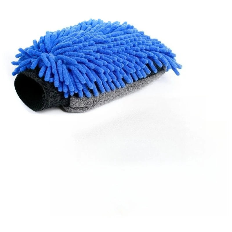 Microfiber Chenille Car Wash Mitt – Waterproof Detailing Glove
