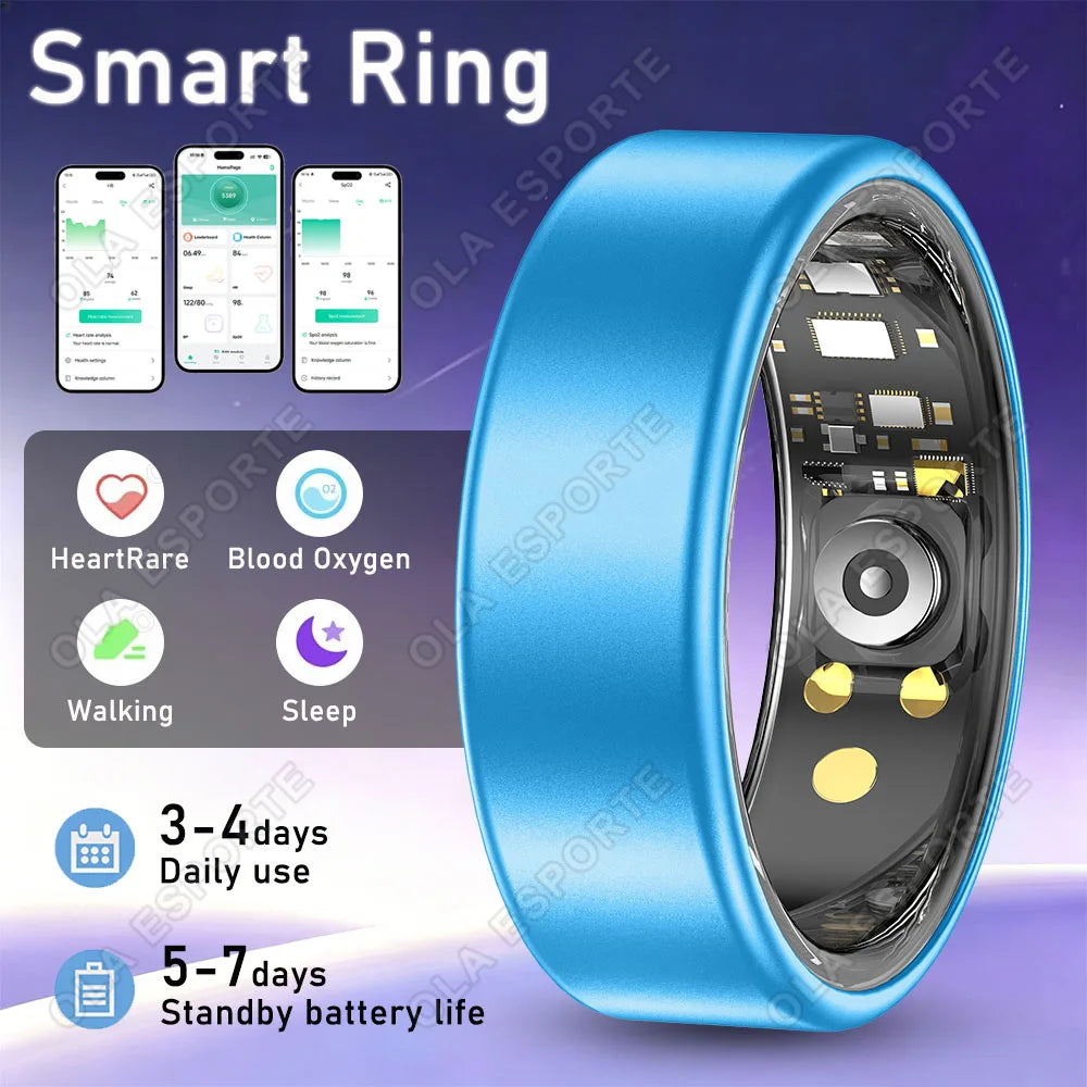 Smart Ring – Heart Rate, Sleep & SpO₂ Tracker | 5ATM