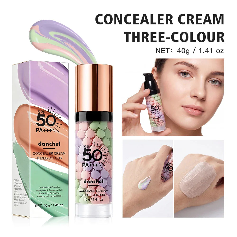 3-in-1 Color Correcting Face Primer SPF50 | Hydrating, 40g