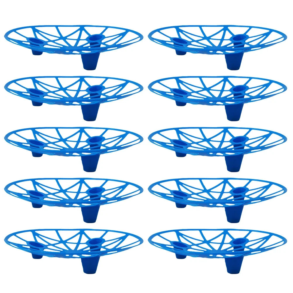 10-Pack Watermelon Cradle Support Trays for Melons & Squash Peaceful Pleasures Health and Wellness Blue 10Pcs france