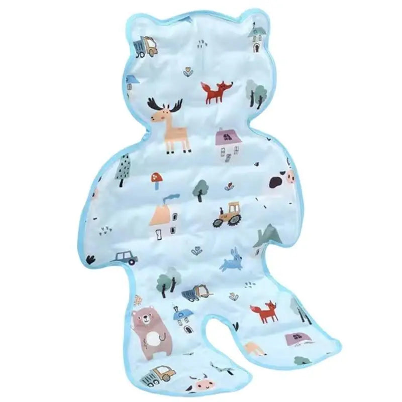 Baby Cooling Seat Pad – Breathable Cotton for Prams & Car Seats