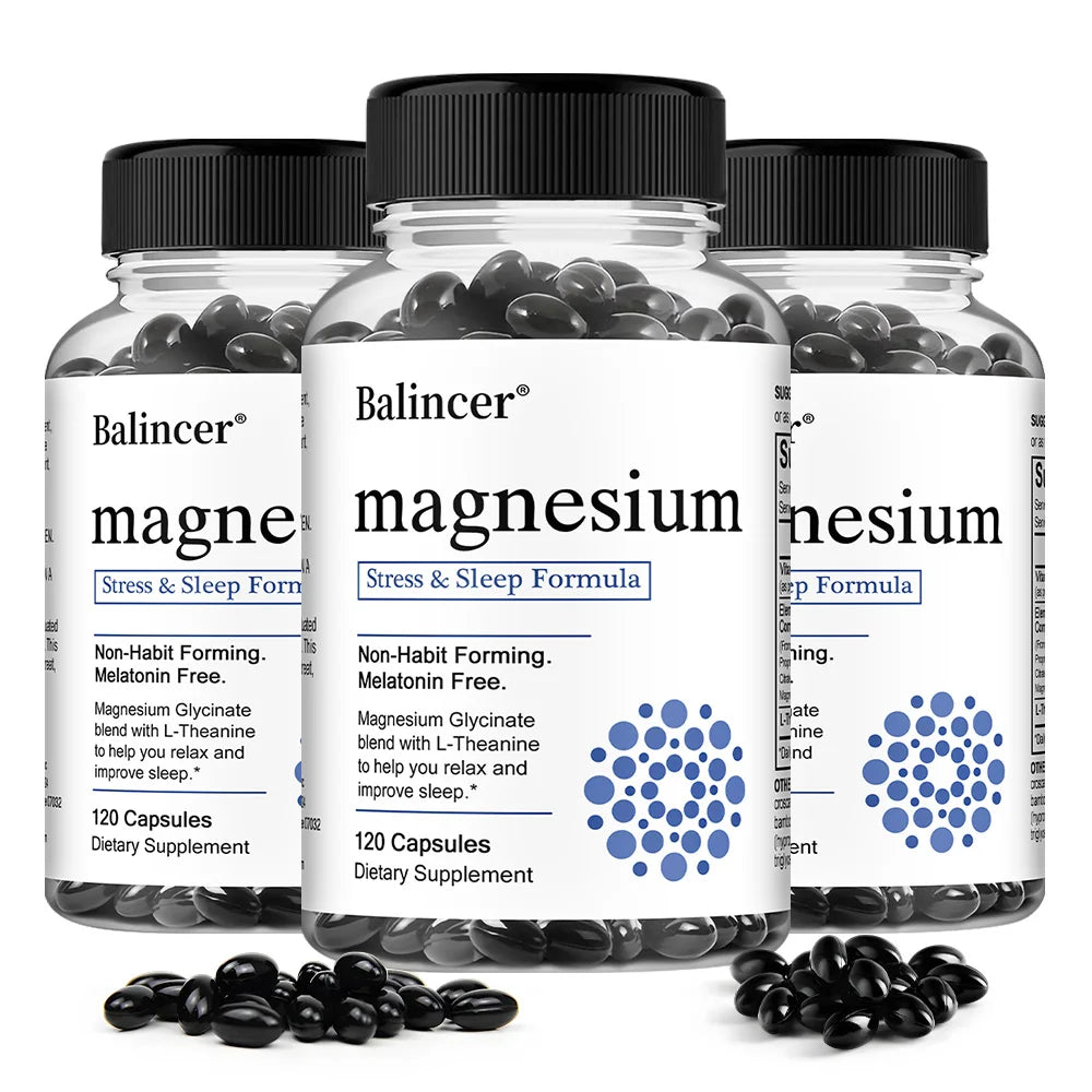 Magnesium Glycinate 120 Capsules – Sleep, Mood & Muscle Support
