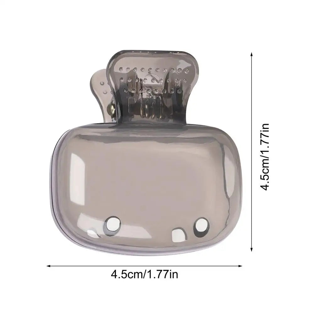 Clip-On Dustproof Toothbrush Cover Cap for Travel & Home