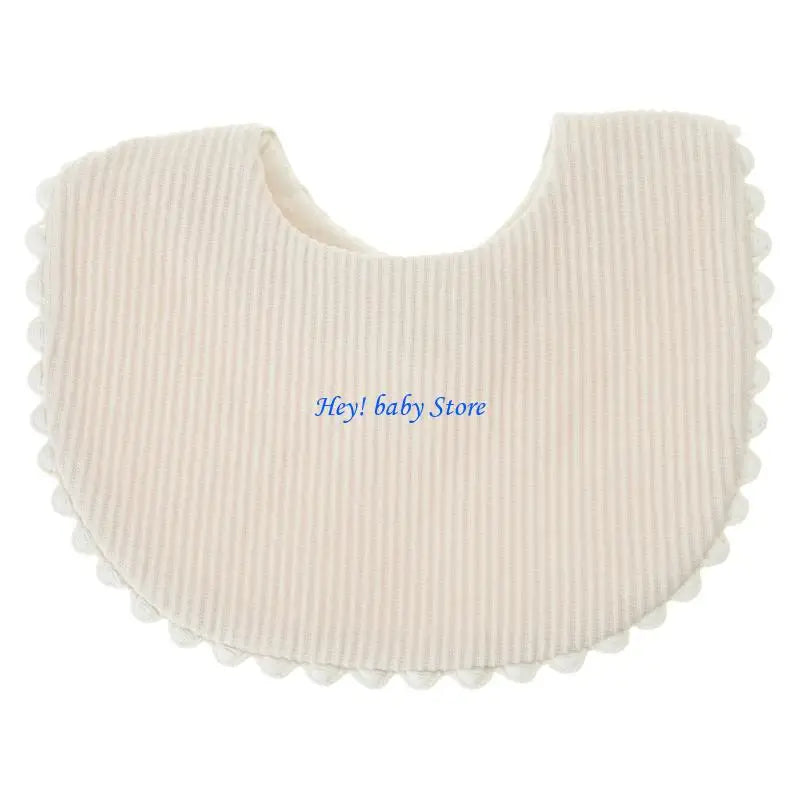 Baby Drool Bib & Burp Cloth – Soft Absorbent Cotton | 0–1Y