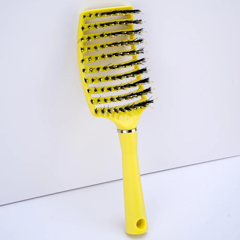 Vented Hair Styling Brush – Anti-Static, Ergonomic Blow-Dry Brush