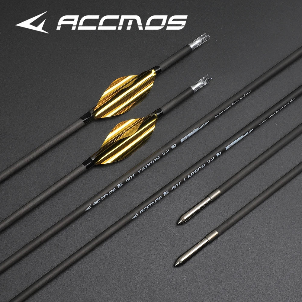 12 ID3 Pure Carbon Arrow 40T Spine 350 400 450 500 550 600 700 850
