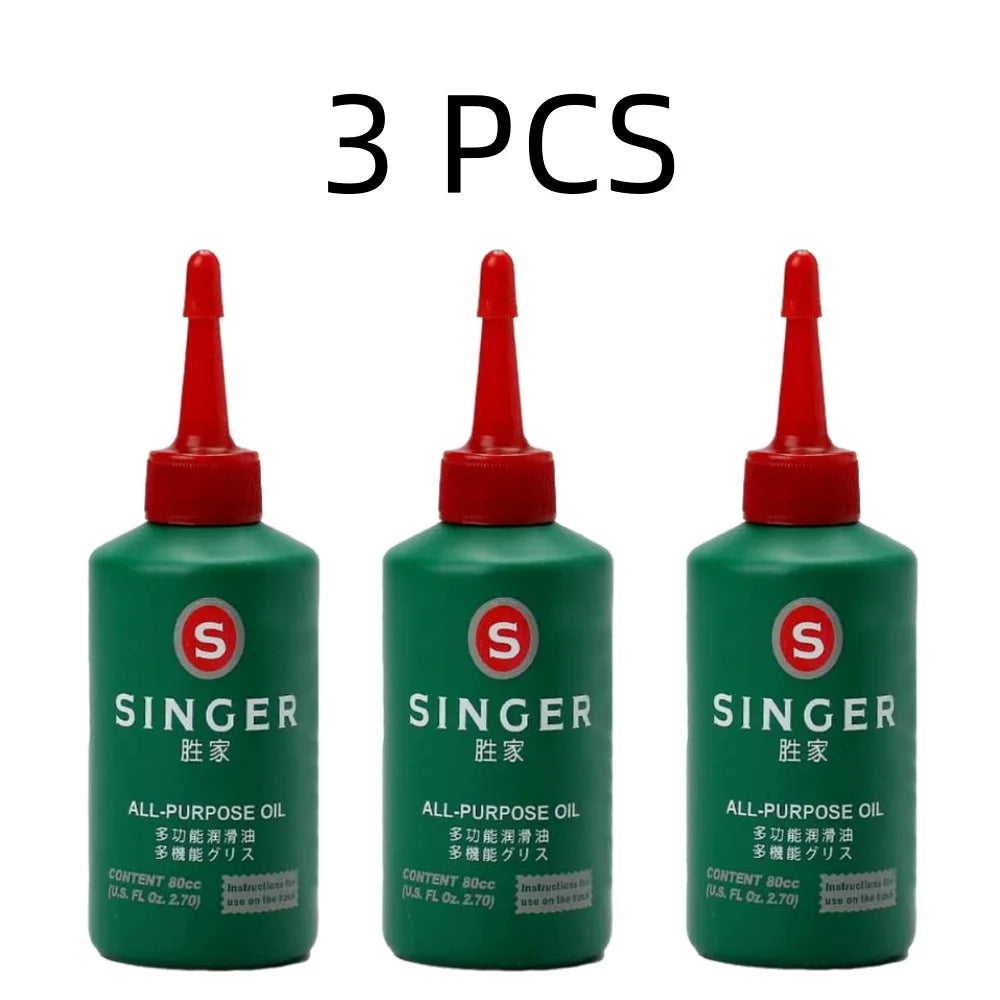 Sewing Machine Oil – 80ml Silicone Lubricant, All Brands