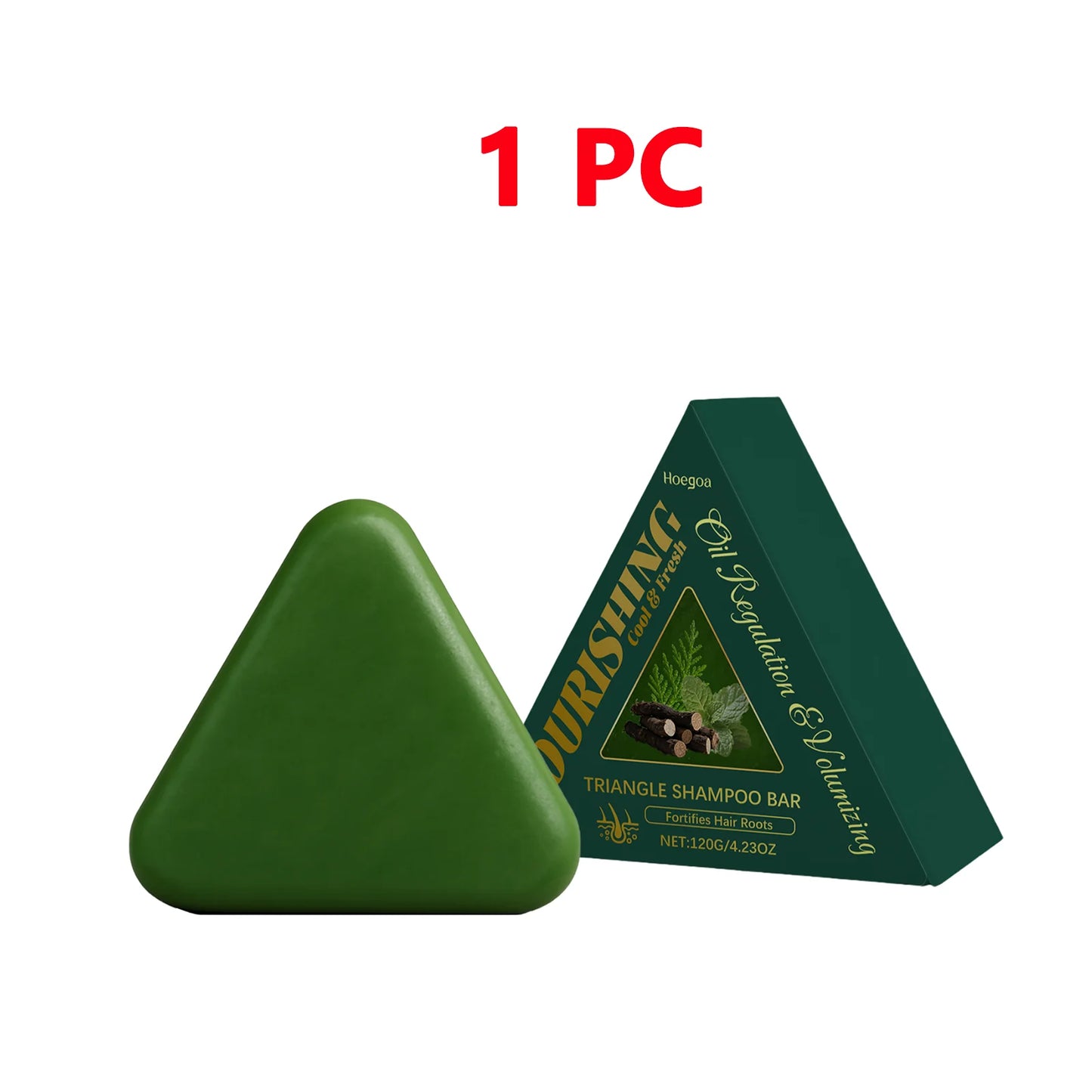 HOEGOA Herbal Shampoo Bar | He Shou Wu Anti-Hair Loss