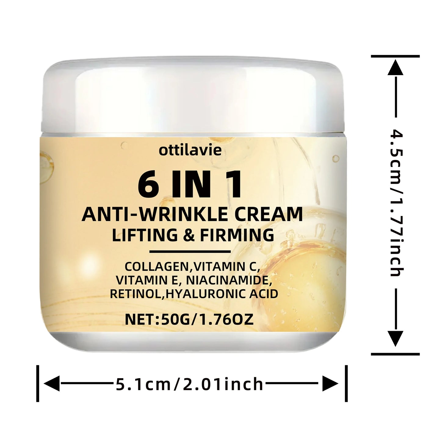 Ottilavie 6-in-1 Firming Cream – Moisturize & Smooth All Skin