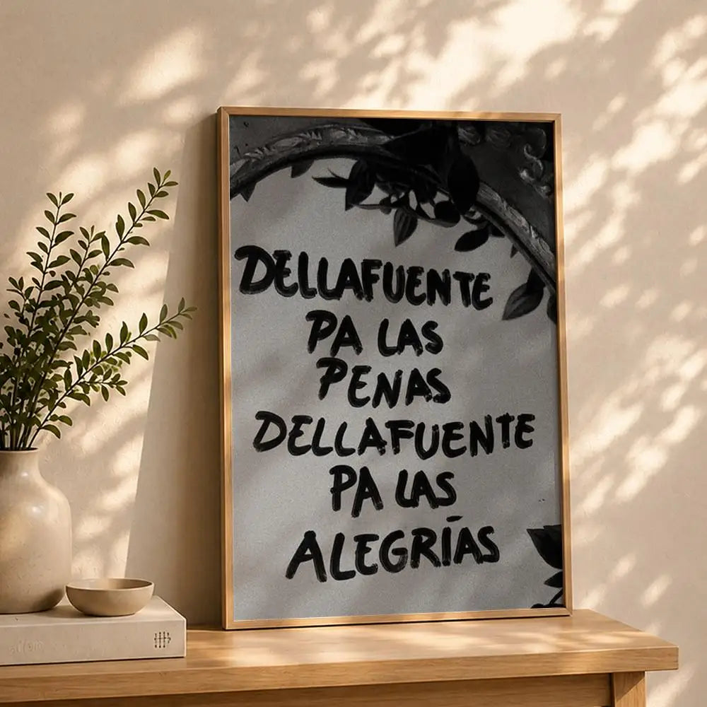 Dellafuentes Singer HD Poster | Self-Adhesive Waterproof Wall Art Music Wall Poster Peaceful Pleasures Health and Wellness White8 15X20cmNoframe