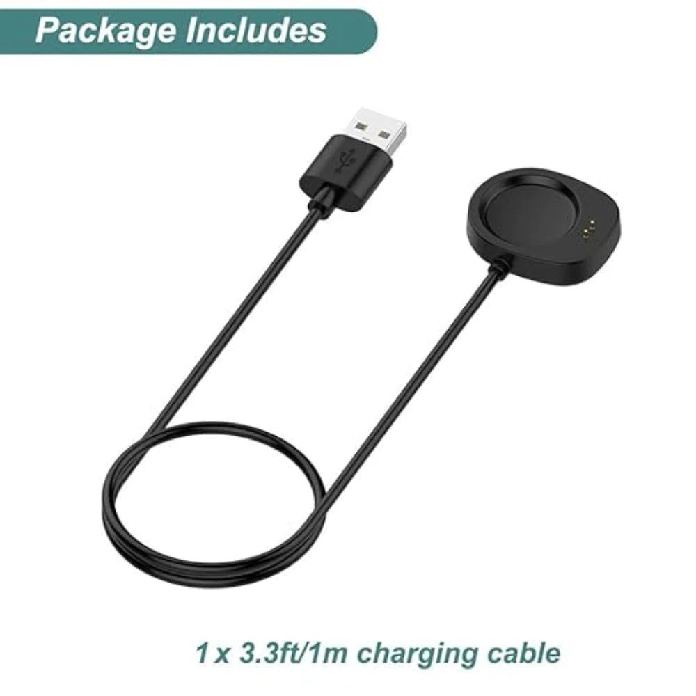 Amazfit T-Rex 3 & Balance Replacement USB Charger Cable Peaceful Pleasures Health and Wellness
