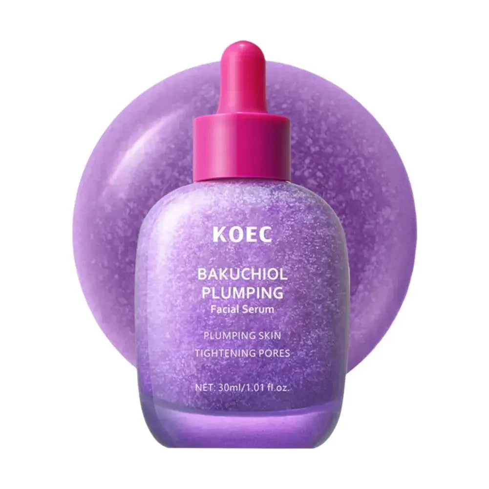 KOEC BAKUCHIOL Plumping & Vitamin Illuminating Skin Care Set, Cream & Serum, Firming Moisturizing Glowing For All Skin Types Peaceful Pleasures Health and Wellness BAKUCHIOL Serum