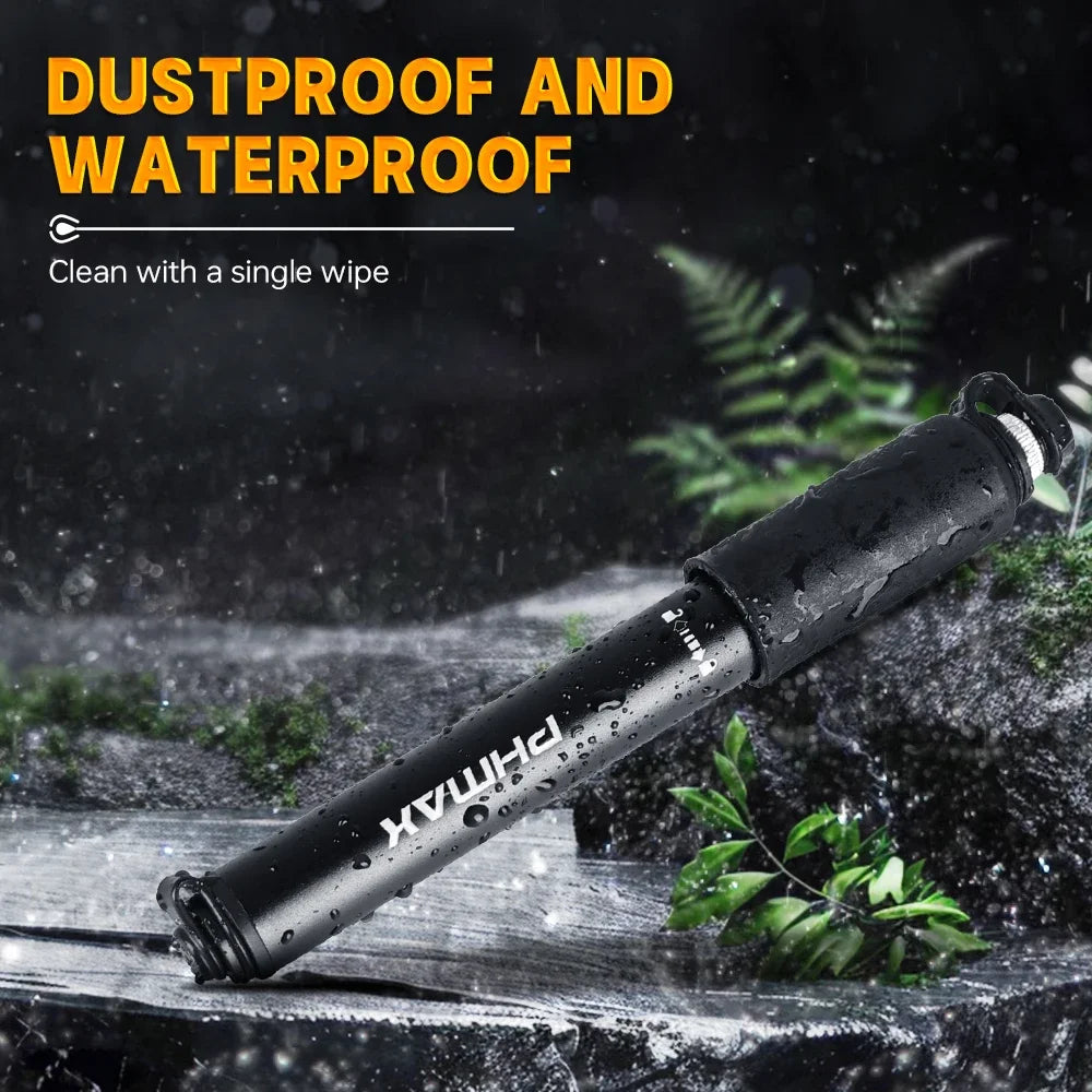 PHMAX 100 PSI Mini Bike Pump – Schrader & Presta Valve
