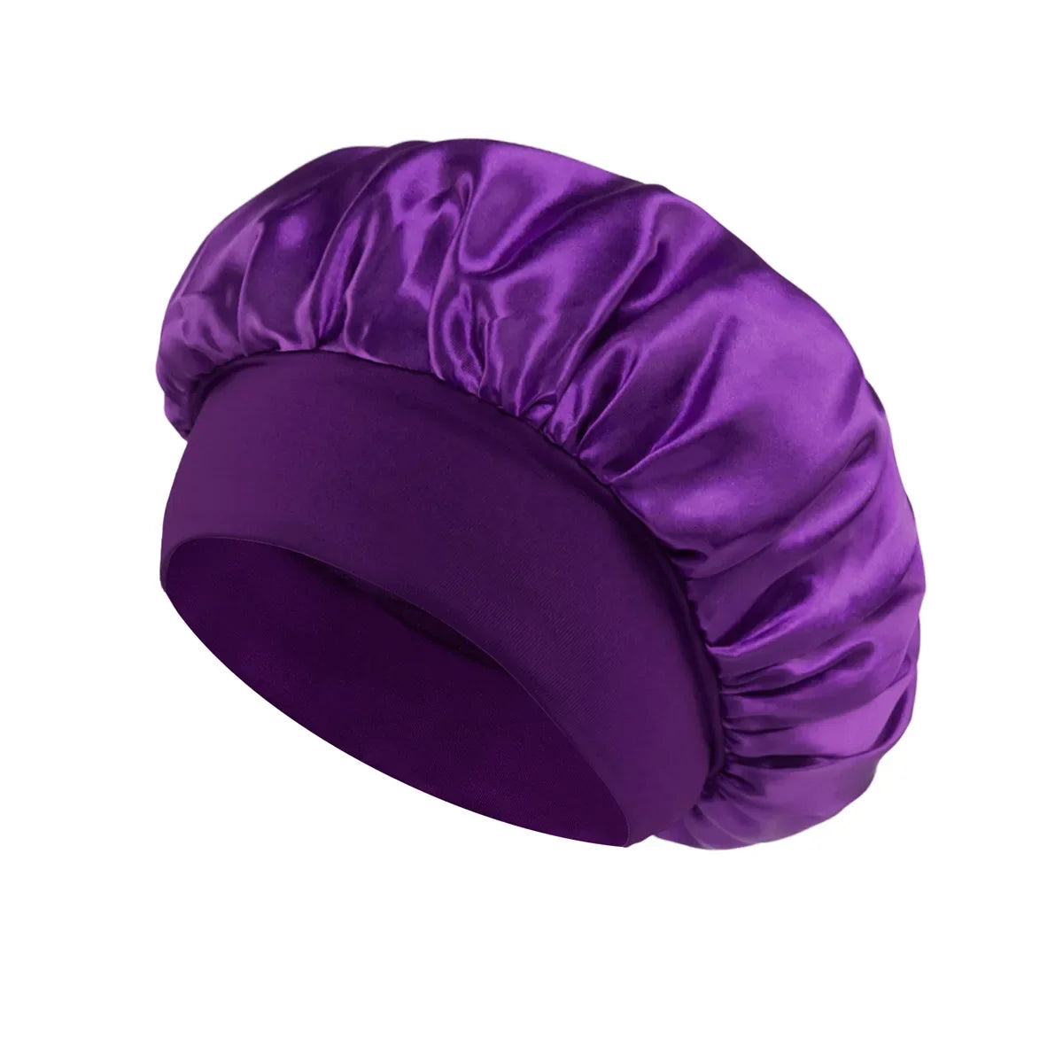 Satin Silk Sleep Bonnet | Large Hair Wrap for Long & Curly Hair