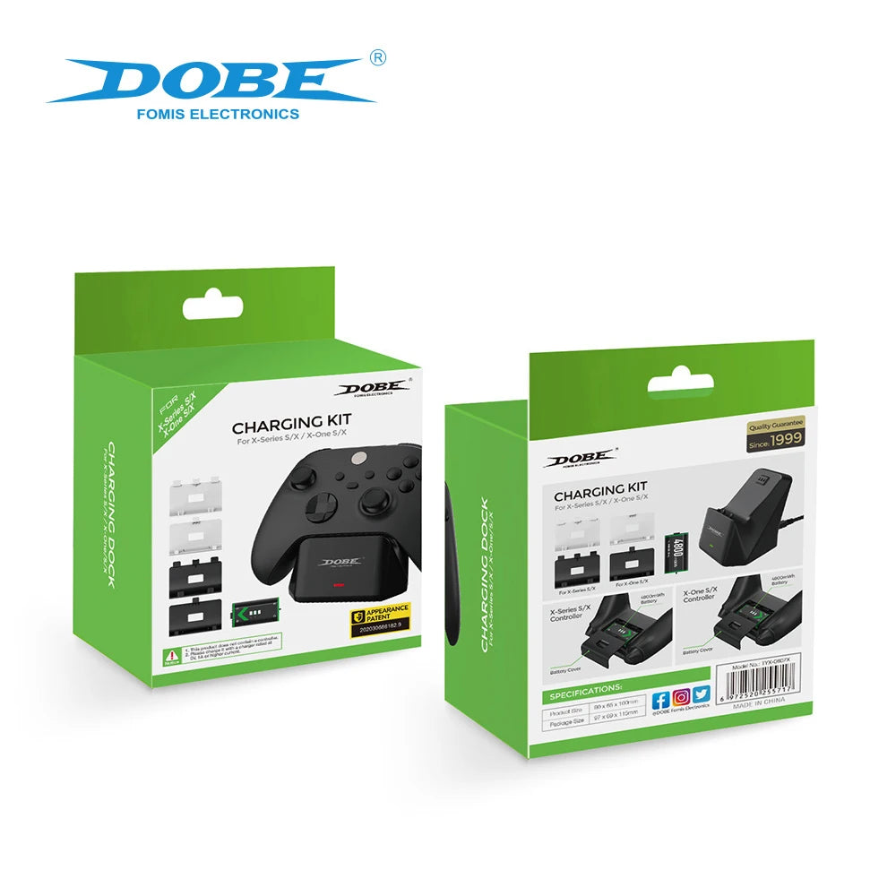 Control Rechargeable Battery for Xbox One S/X and Series S/X Controller Gamepad Charger Charging Pack Charge Kit Station Peaceful Pleasures Health and Wellness