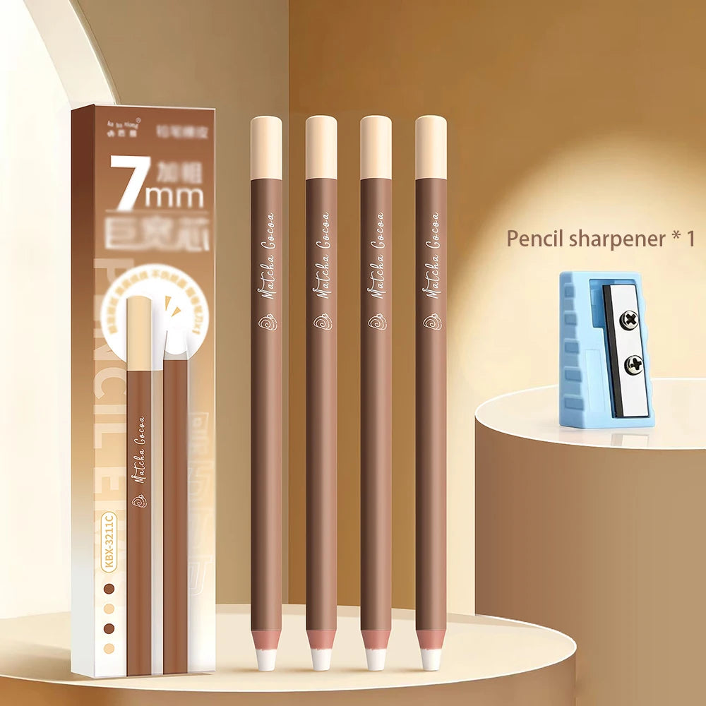 4 Wide Core Pencil Eraser Student Specific Art Detail Widened Strip