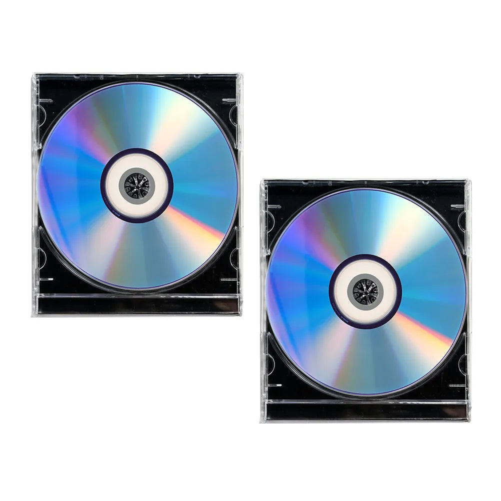 2Sets Blank Discs Recordable Media High Capacity Data Storage Audio Recording Cd Blank Cd for Music Phone Recordings Peaceful Pleasures Health and Wellness