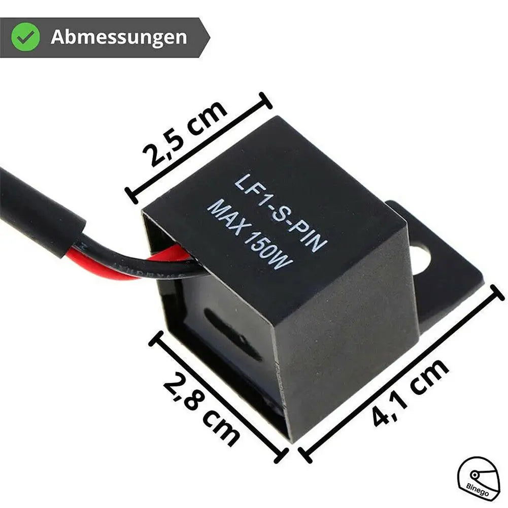 Motorcycle LED Flasher Relay for Honda and Kawasaki Peaceful Pleasures Health and Wellness