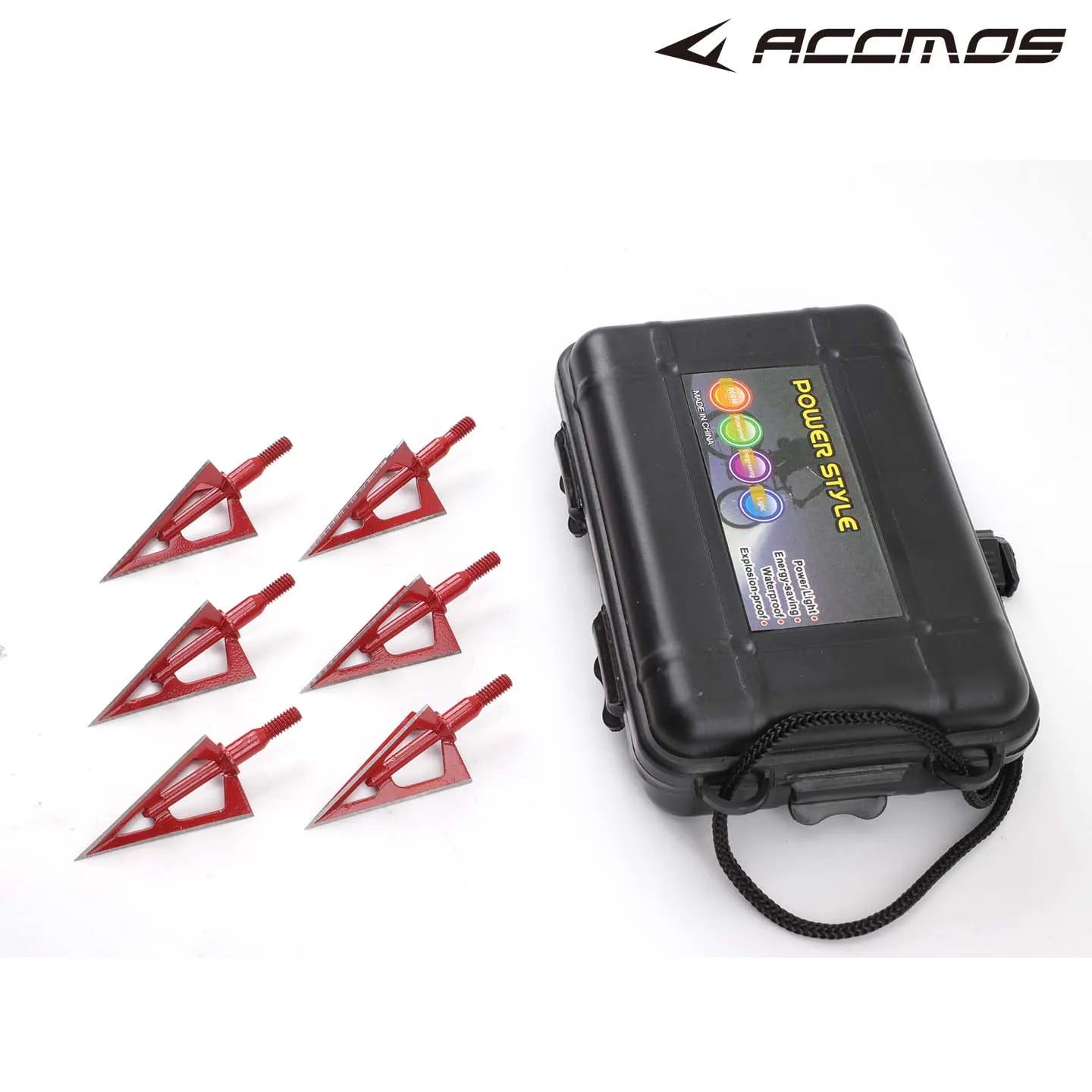 Archery Hunting Arrowheads 100 Grain 3-Blades Broadheads Box Arrow