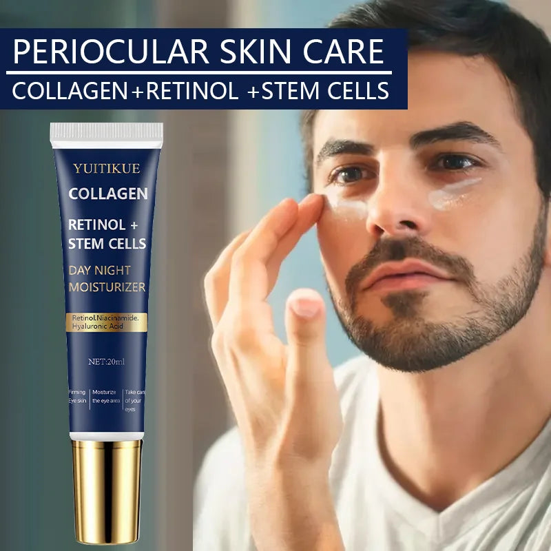 Collagen & Retinol Eye Cream 20ml – Dark Circles & Wrinkles Anti-Aging Eye Cream Peaceful Pleasures Health and Wellness
