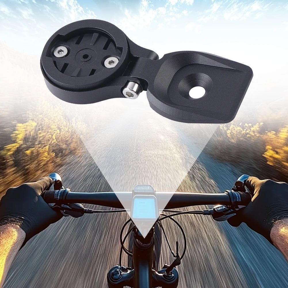 Aluminum Bike Computer Stem Mount for Garmin, Bryton & Wahoo Peaceful Pleasures Health and Wellness