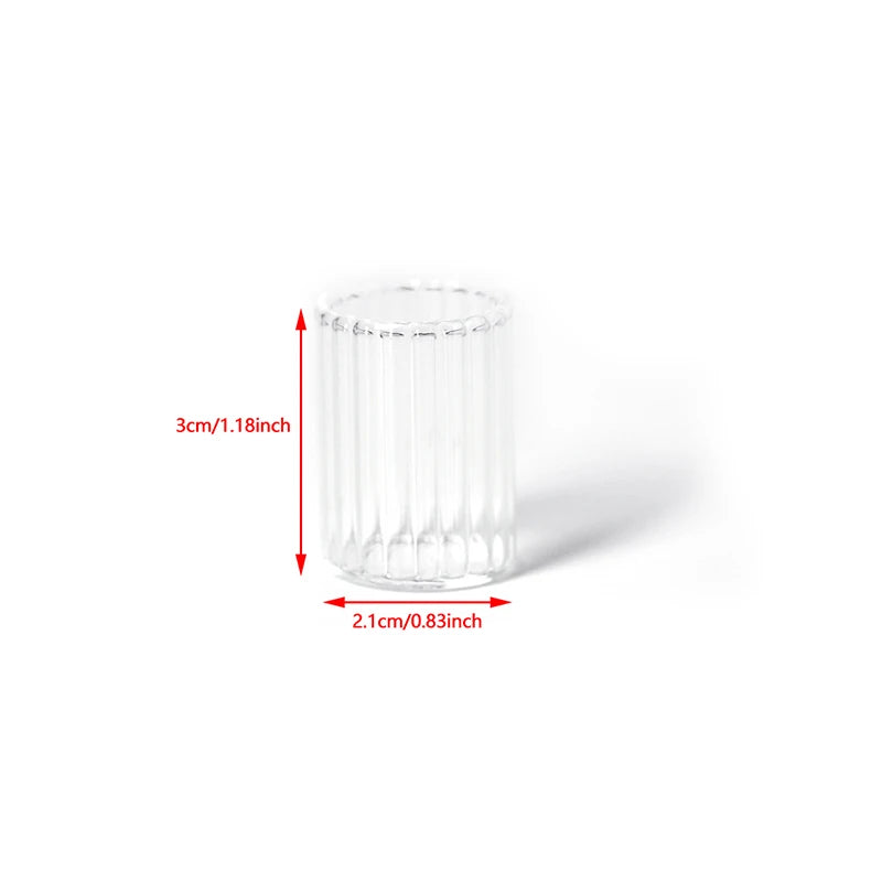 Crystal Glass Dappen Dish Nail Cup | Acrylic Liquid Bowl