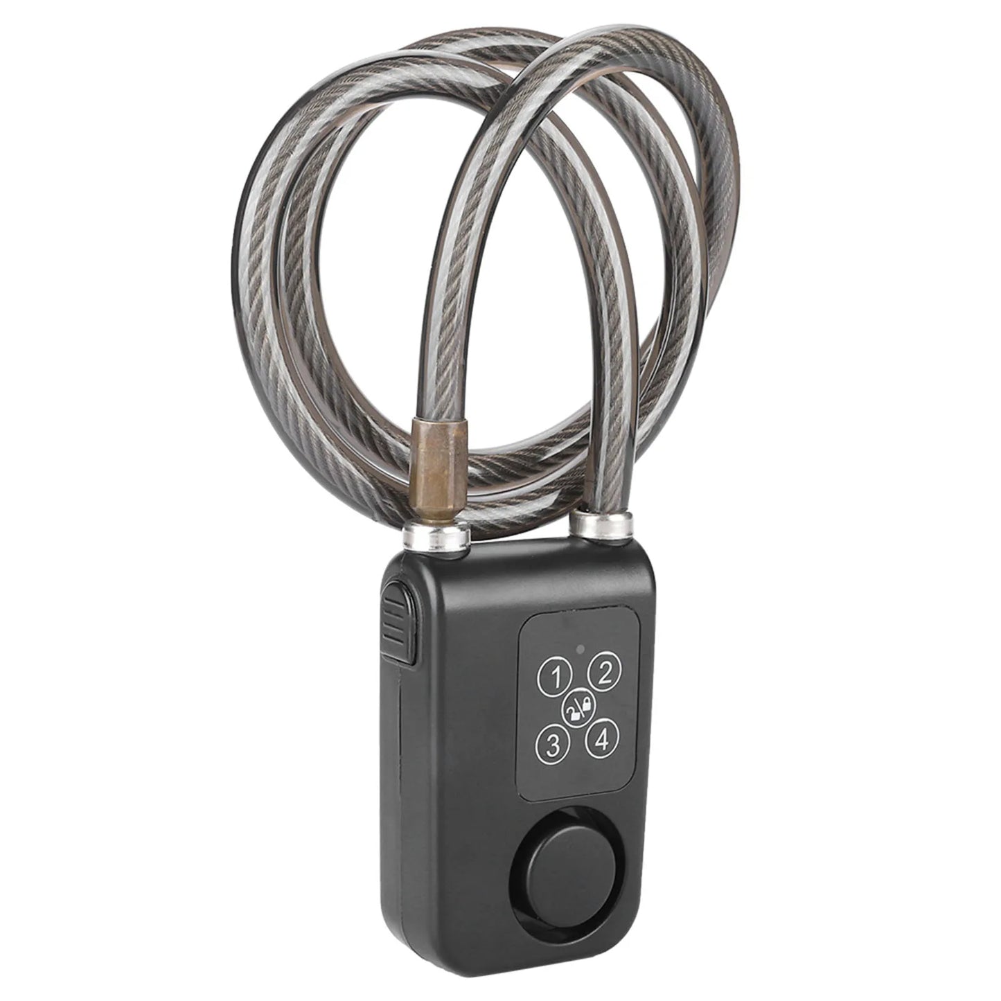 110dB Smart Waterproof Password Alarm Bicycle Lock | IP44
