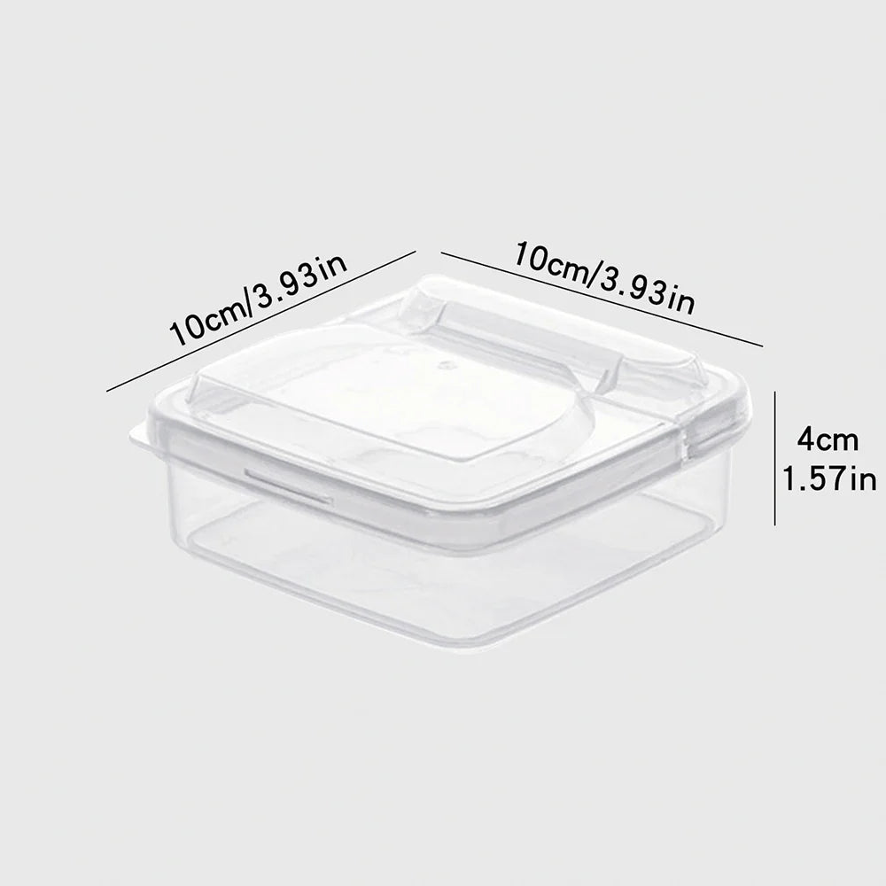 Plastic Refrigerator Cheese & Butter Storage Container Box