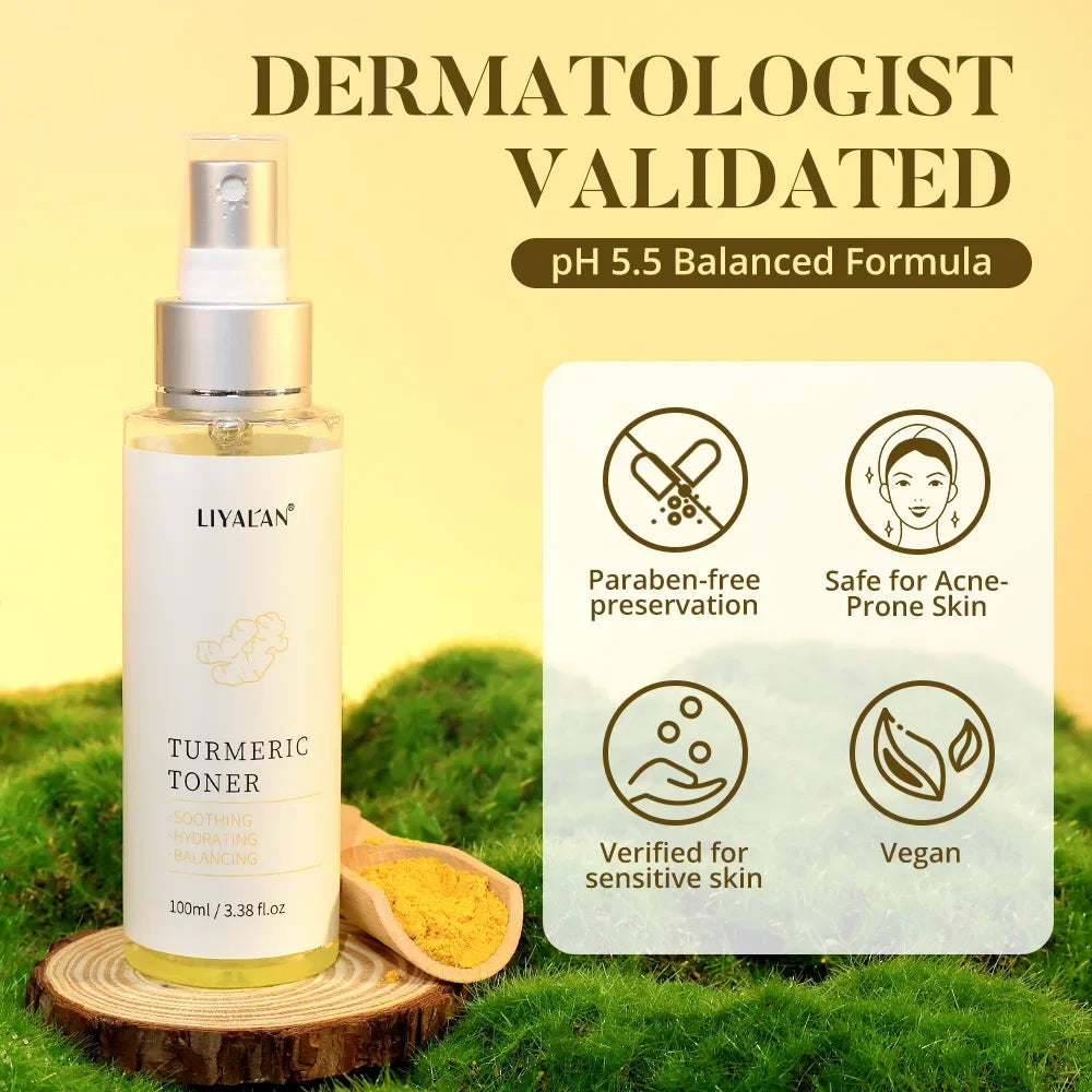 Turmeric Toner – Hydrating Herbal Facial Toner Peaceful Pleasures Health and Wellness