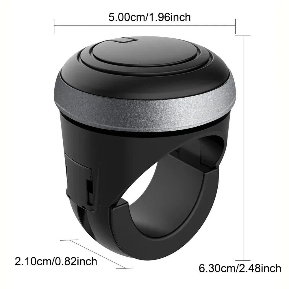 360° Steering Wheel Spinner Knob | Universal Metal Bearing Ball