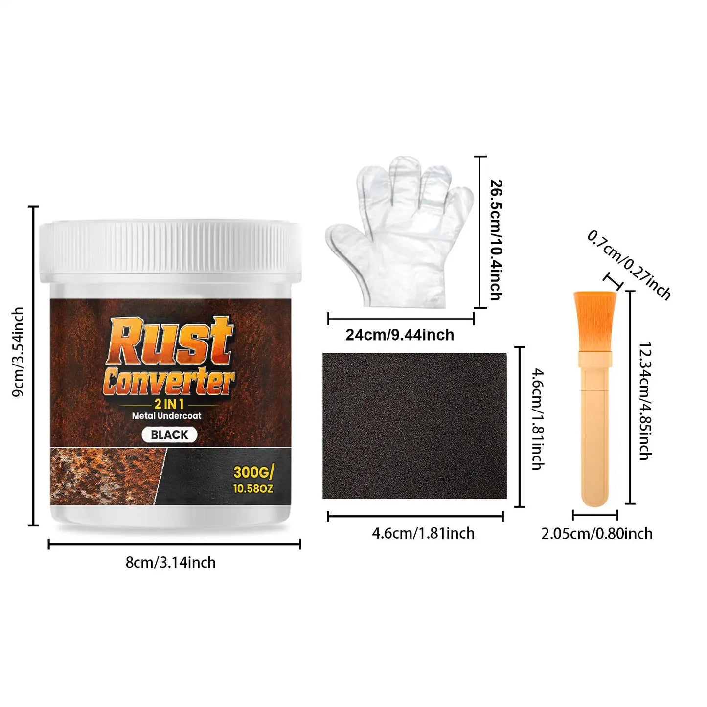 Rust Converter Metal Primer Coating – Auto, Marine & Outdoor