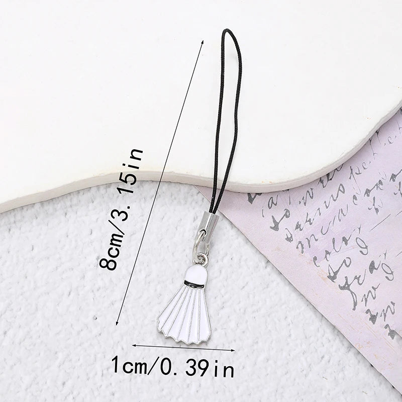 Sports Ball Keychain – Basketball Soccer Volleyball Baseball Charm