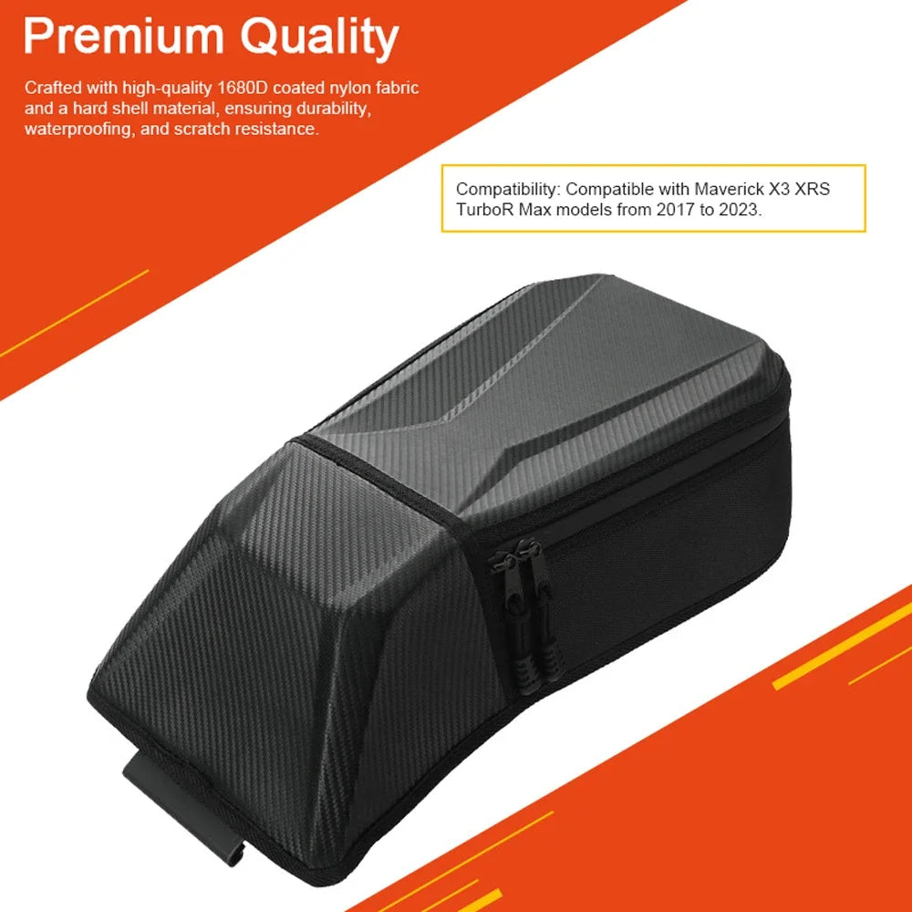 X3 Storage Bag UTV Center Shoulder Console Organizer Tool Compatible