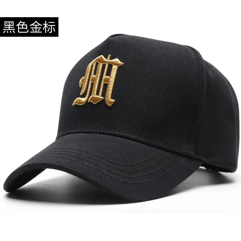 High Top Baseball Cap for Big Heads – Korean Style Knit Cap
