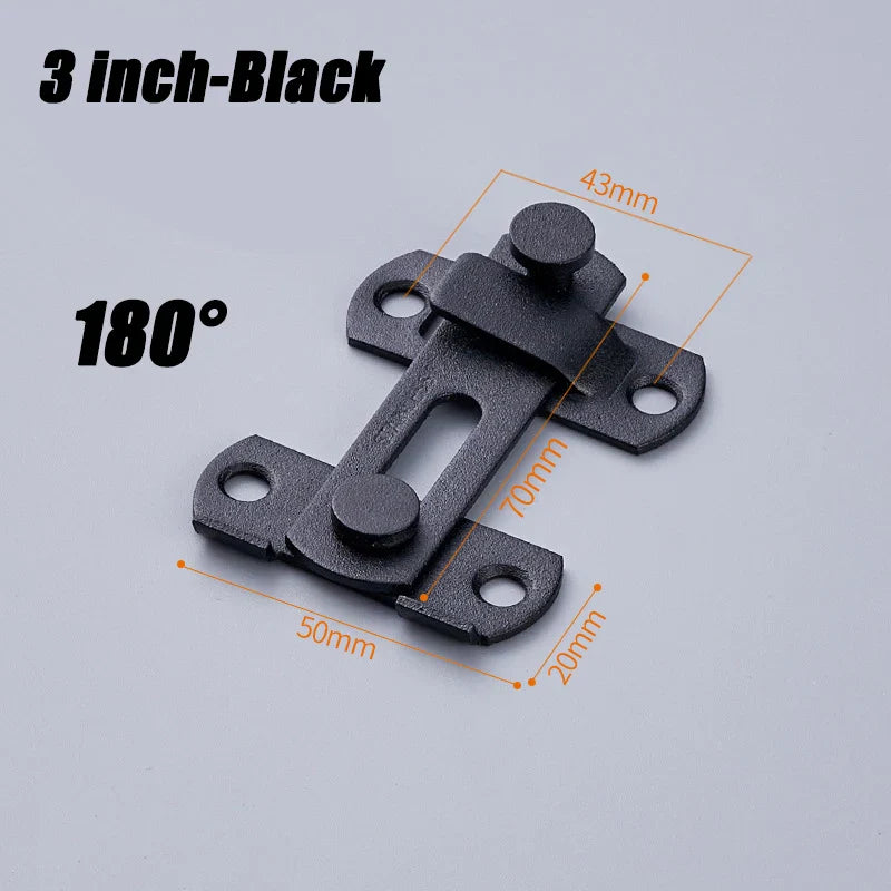 Barn Door Hook & Eye Latch – Cabinet, Window & Gate Bolt Lock