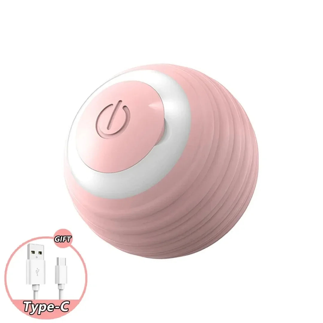 Electric Auto-Rolling Interactive Cat Toy Ball | USB-C