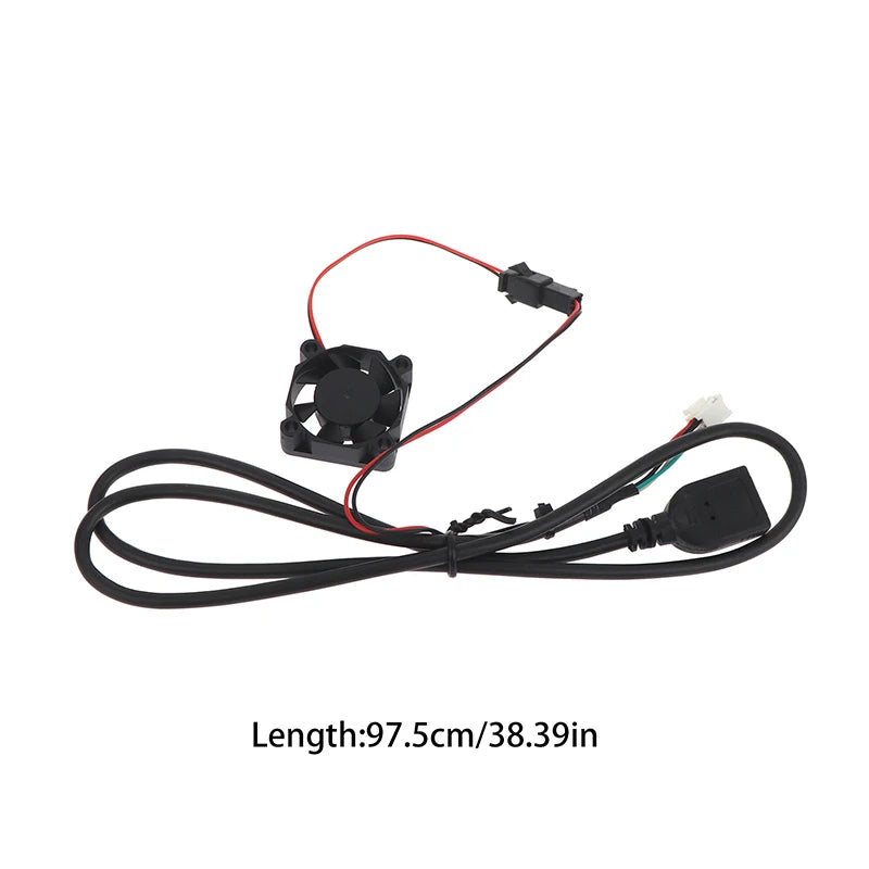Car Radio Cooling Fan 5V for Android Head Unit Multimedia Car Head Unit Fan Peaceful Pleasures Health and Wellness